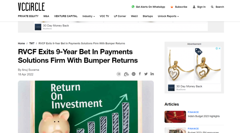 Payments Firm Exit